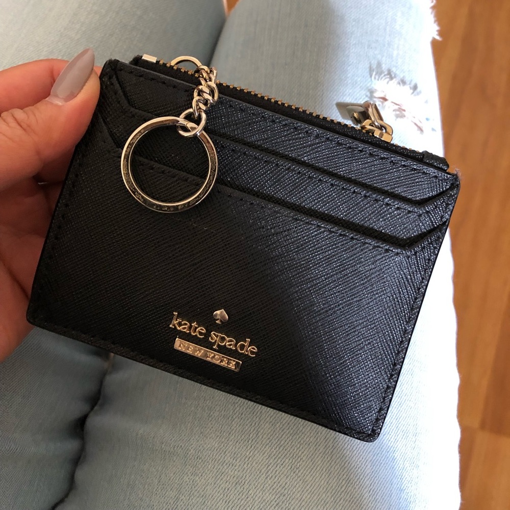 Brand New Kate Spade Card Holder with Keyring